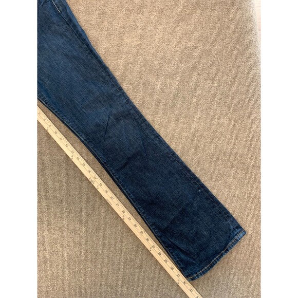 Lucky Brand Lola Bootcut Jeans Womens 10/30 Mid Rise Dark Indigo Wash USA Denim - Picture 6 of 9